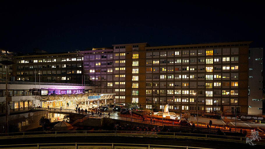 Gemelli-Klinik im Westen Roms