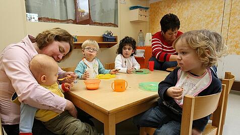 Kleinkinder und der Stresspegel