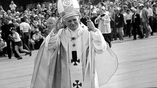 Papst Johannes Paul II. in Warschau