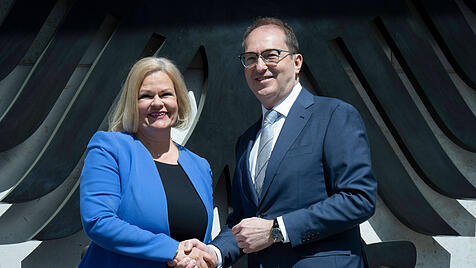Bundesinnenministerium, Faeser und Dobrindt