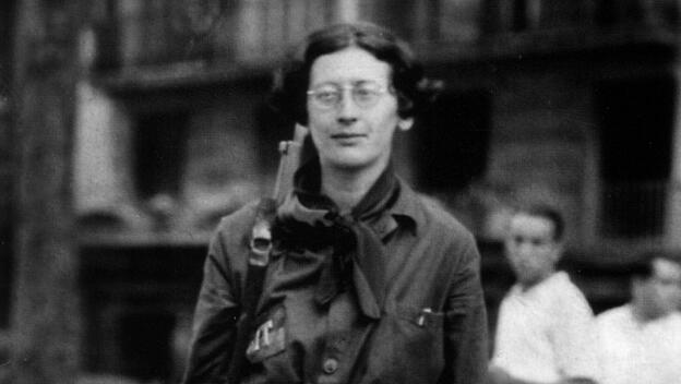 Die französische Philosophin Simone Weil