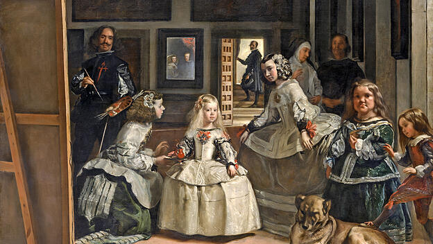 Ein geheimnisvolles Bild: Was ist eigentlich das Sujet von Velázquez‘ „Las Meninas“? Was malt der Maler, der sich selbst ins Bild rückt? Malt er, was der Zuschauer sieht, oder proträtiert er das Königspaar? Oder ist es ein Bild über das Wesen der Malerei?