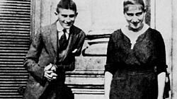 Franz Kafka und seine Schwester Ottilie