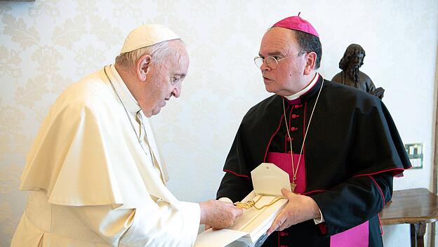 Augsburger Bischof Meier beim Papst