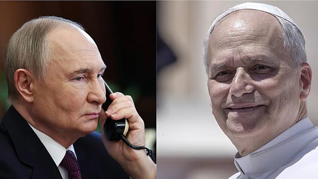 Telefonat zwischen Wladimir Putin und Papst Franziskus