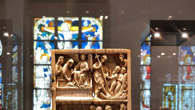 Exponat des K&ouml;lner Museums Schn&uuml;tgen