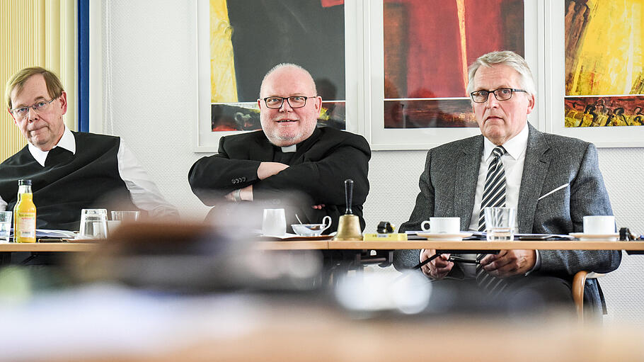 Kardinal Reinhard Marx und ZdK-Präsident Thomas Sternberg