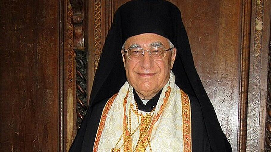 Der melkitische Patriarch Yousef Absi