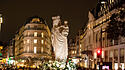 Notre Dame s Virgin Mary Statue Returned To Cathedral - Paris Torchlight procession through the streets of Paris to cele