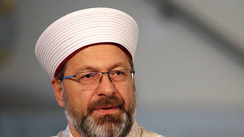 Der Präsident der türkischen Religionsbehörde Ali Erbas