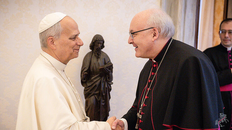 Papst Leo XIV. und Rudolf Voderholzer
