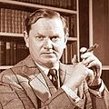 Schriftsteller Evelyn Waugh