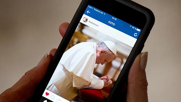 Der Papst ist jetzt bei Instagram