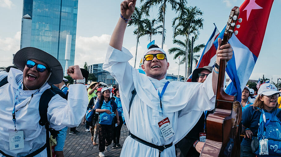 Ordensmänner auf dem WJT 2019