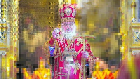 Der russisch-orthodoxe Patriarch Kyrill I.