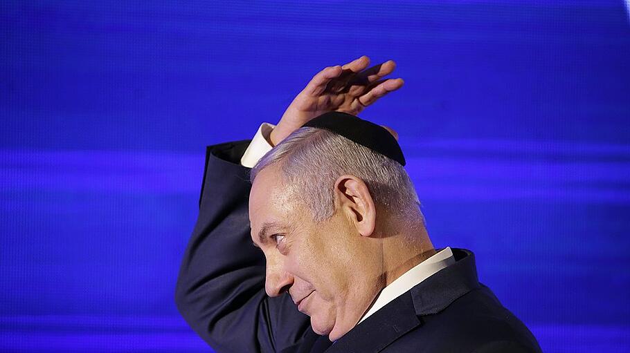 Benjamin Netanjahu beim Chanukka-Fest