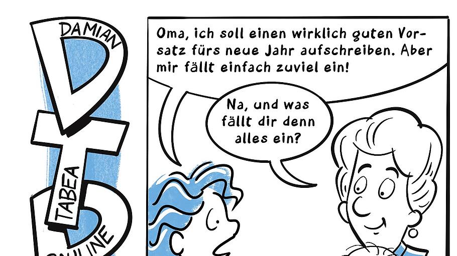 Einguter Vorsatz - DTP Comic Bild 1