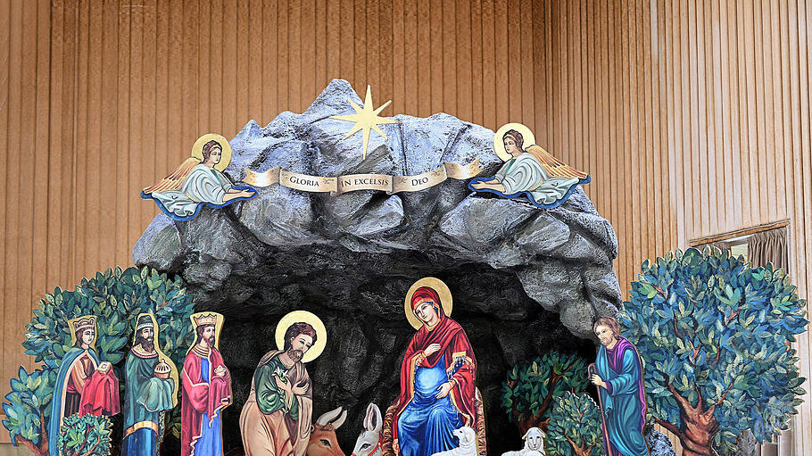 Krippe Heilige Familie