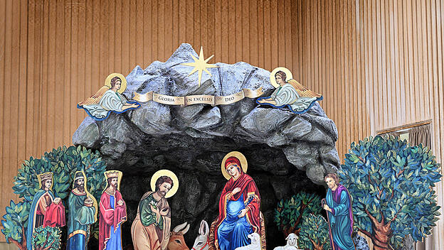 Krippe Heilige Familie