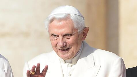Emeritierter Papst Benedikt XVI.  im September 2014.