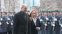 Bundeskanzler Olaf Scholz mit Italiens Ministerpräsidentin Giorgia Meloni in Berlin