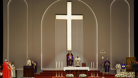 Papstreise in die Türkei - heilige Messe