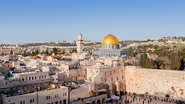 Jerusalemer Altstadt mit Tempelberg