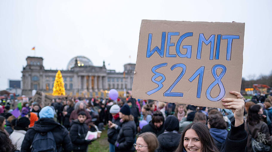 Demonstration gegen §218
