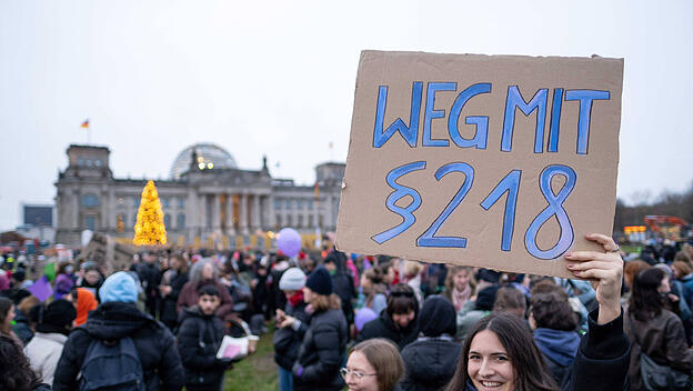 Demonstration gegen §218