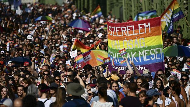 LGBTQI-Parade in Ungarn