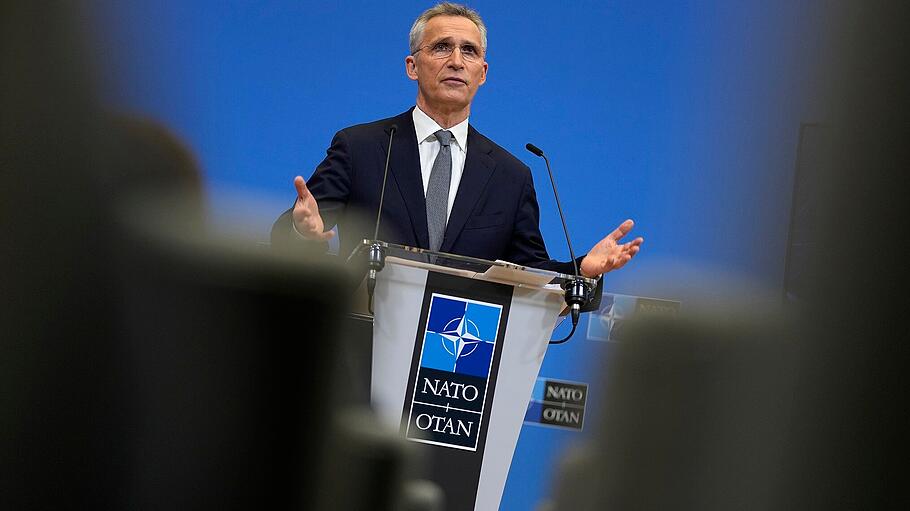 Ukraine-Konflikt - Nato Pressekonferenz in Brüssel
