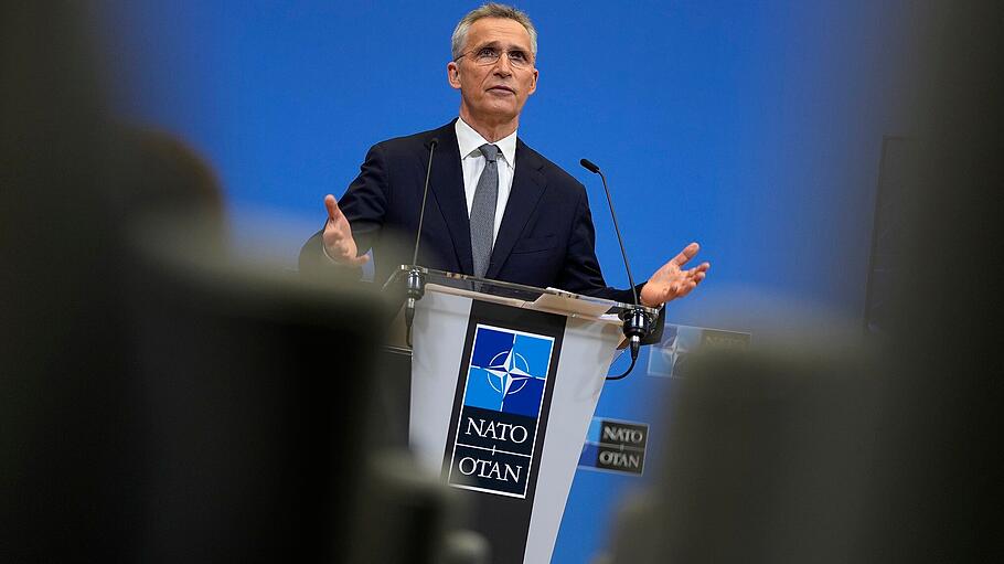 Ukraine-Konflikt - Nato Pressekonferenz in Brüssel