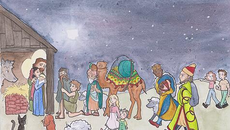 Krippe: Reiche Könige, arme Hirten und wir heute