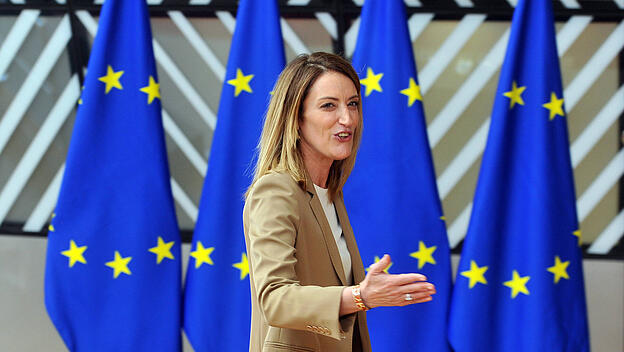 Roberta Metsola, Präsidentin des Europäischen Parlaments