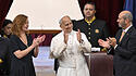 Papst Leo XIV. im spanischen Parlament