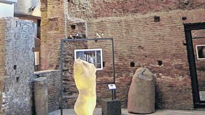 Unter der Piazza Navona in Rom sind Reste der römischen Antike freigelegt.