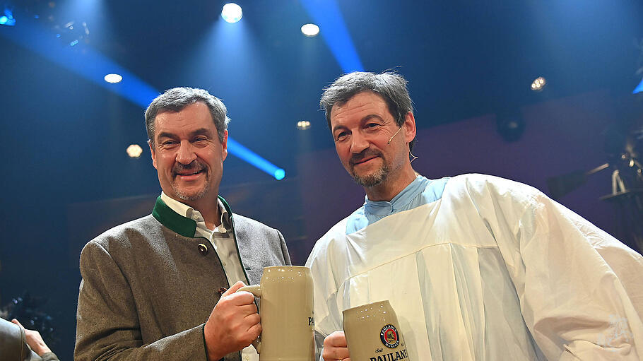 Salvator Starkbier Probe 2026  auf dem Nockherberg in M&uuml;nchen