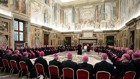 Deutsche Bischöfe beim Ad-limina-Besuch im Vatikan
