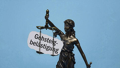 "Gehsteigbelästigung"
