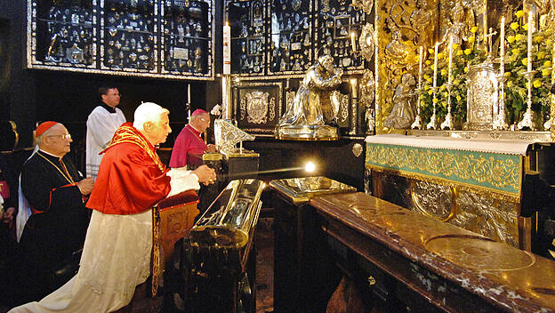 Benedikt XVI. in Altötting