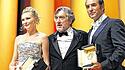 Kirsten Dunst, Jean Dujardin und Jury-Präsident Robert De Niro