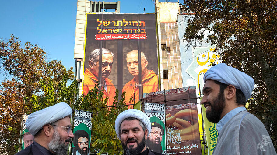 Anti-Netanyahu-Plakat in Teheran