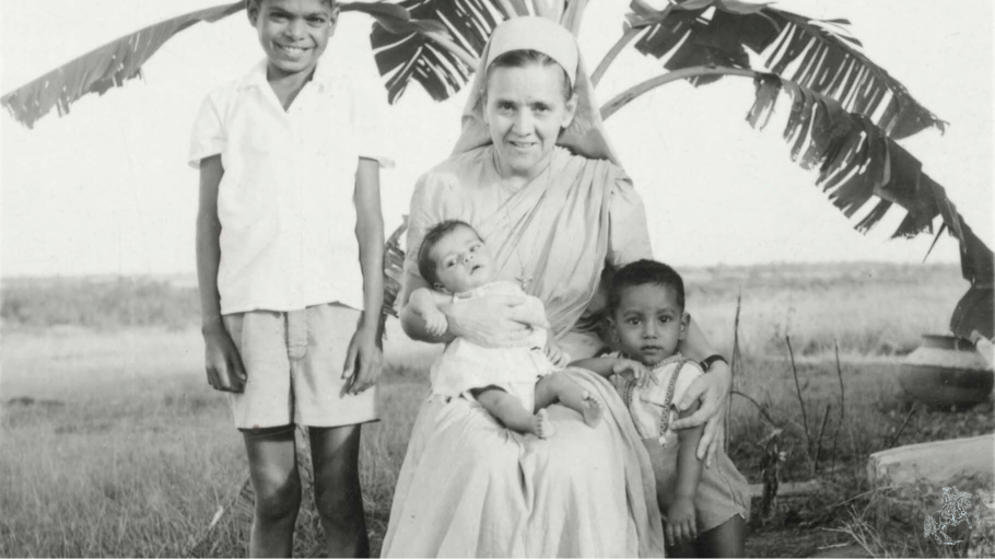 Sie litt unter dem Wohlstand: Mutter Petra ging zur Entwicklungshilfe nach Indien.