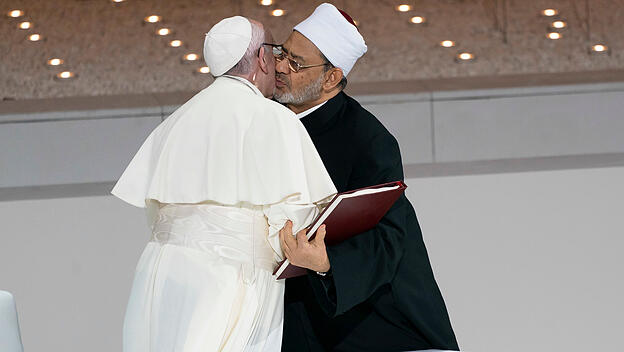 Papst besucht die Vereinigten Arabischen Emirate