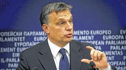 Viktor Orbán stellte sich seinen Kritikern im Europäischen Parlament
