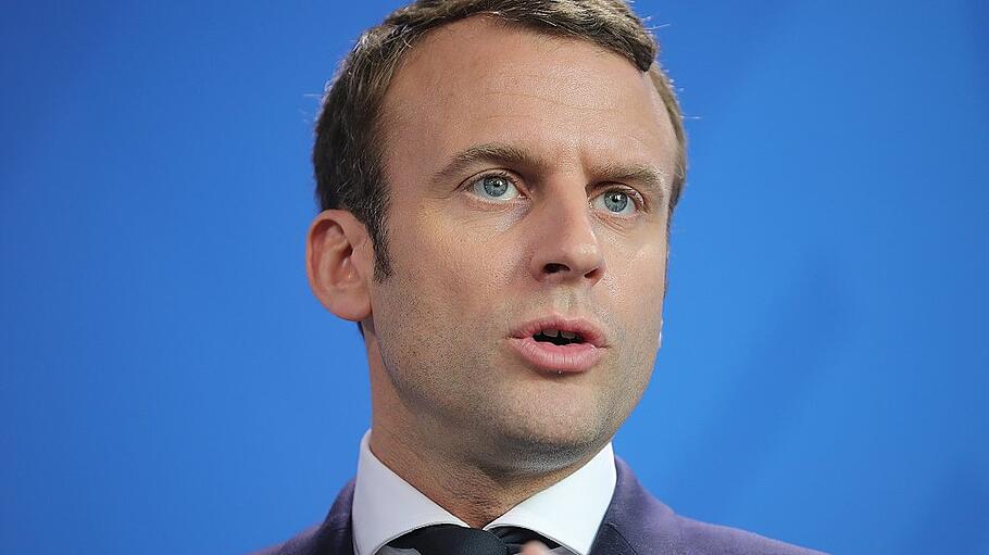 Antrittsbesuch des französischen Präsidenten Macron