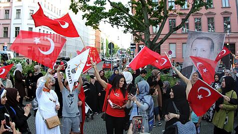 AKP-Anhänger in Berlin