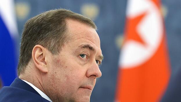 Russlands Ex-Präsident Dmitri Medwedew