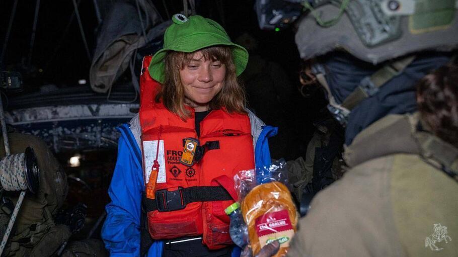 Greta Thunberg auf hoher See