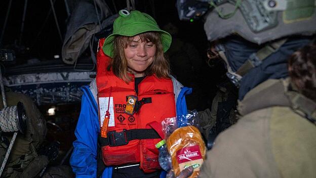 Greta Thunberg auf hoher See